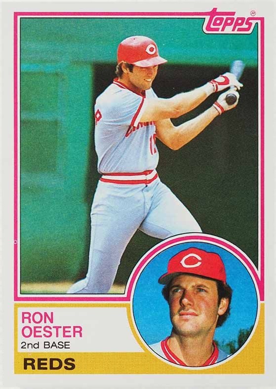 1983 Topps Ron Oester #269 Baseball Card