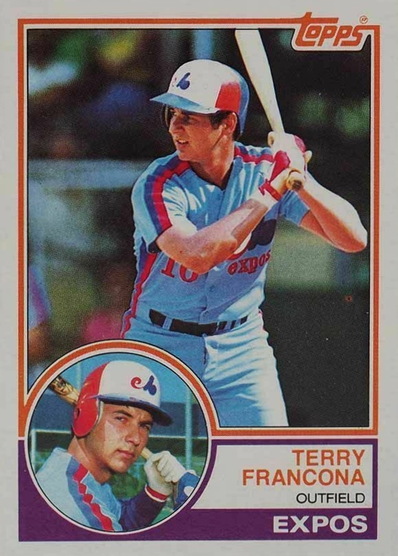 1983 Topps Terry Francona #267 Baseball Card