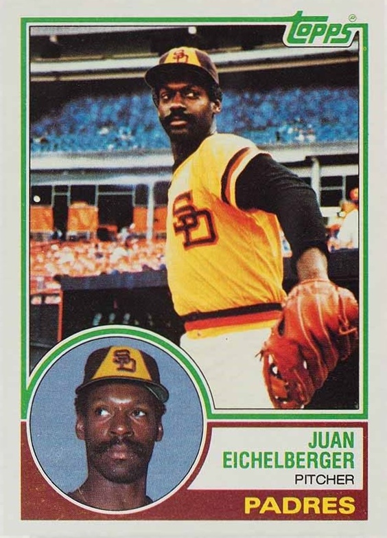 1983 Topps Juan Eichelberger #168 Baseball Card