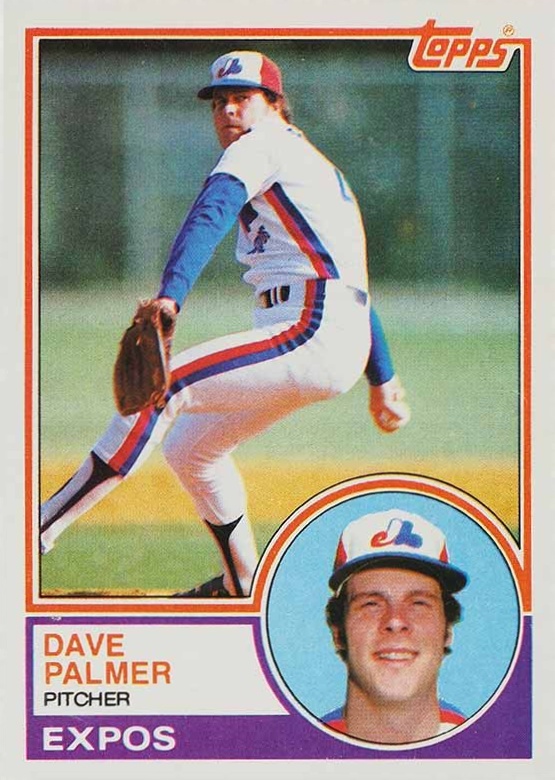 1983 Topps David Palmer #164 Baseball Card