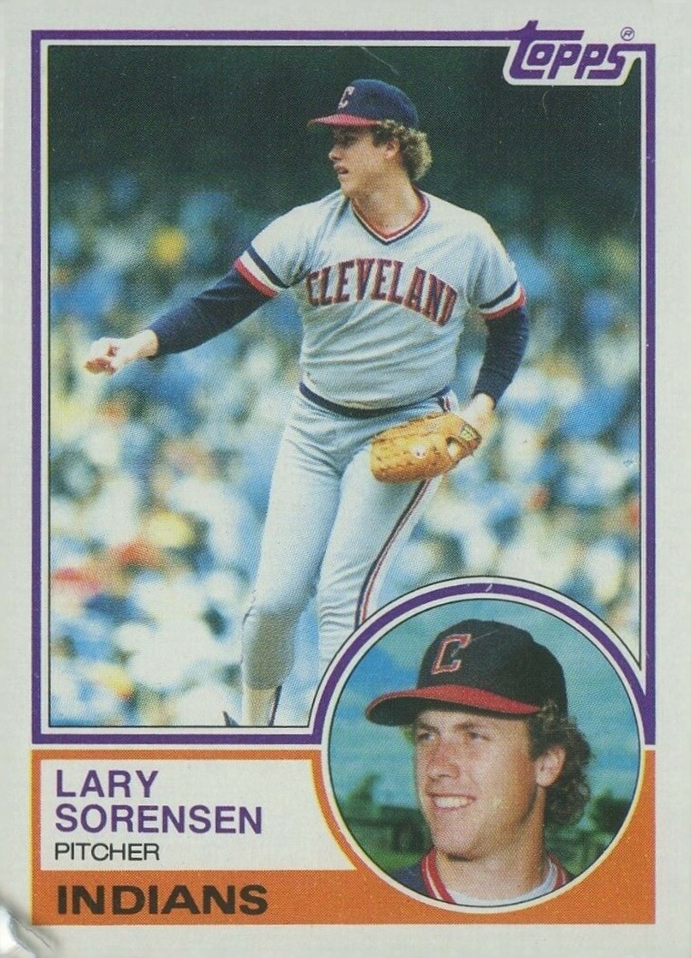 1983 Topps Lary Sorensen #48 Baseball Card