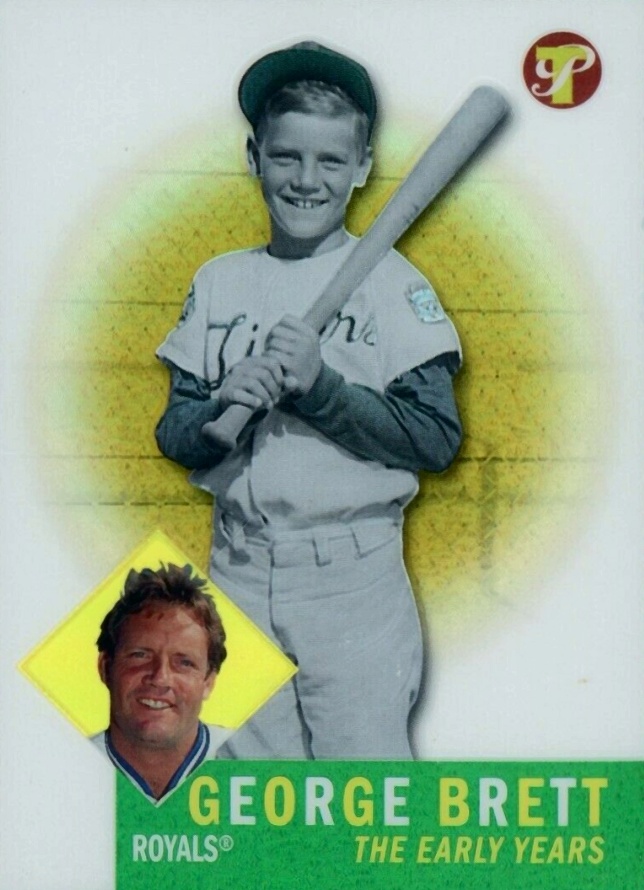 2005 Topps Pristine Legends George Brett #138 Baseball Card