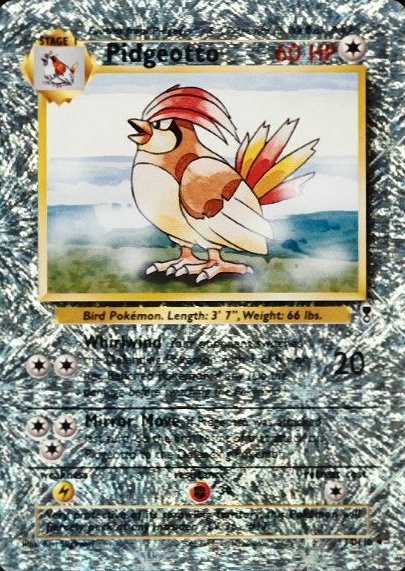 2002 Pokemon Legendary Collection  Pidgeotto-Reverse Foil #34 TCG Card