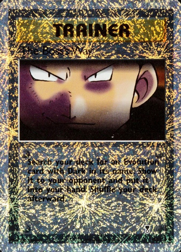 2002 Pokemon Legendary Collection  The Boss's Way-Reverse Foil #105 TCG Card