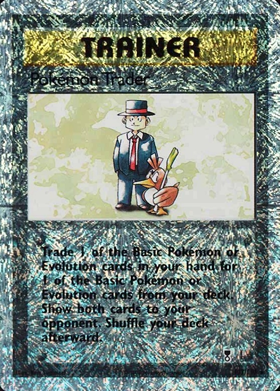 2002 Pokemon Legendary Collection  Pokemon Trader-Reverse Foil #103 TCG Card