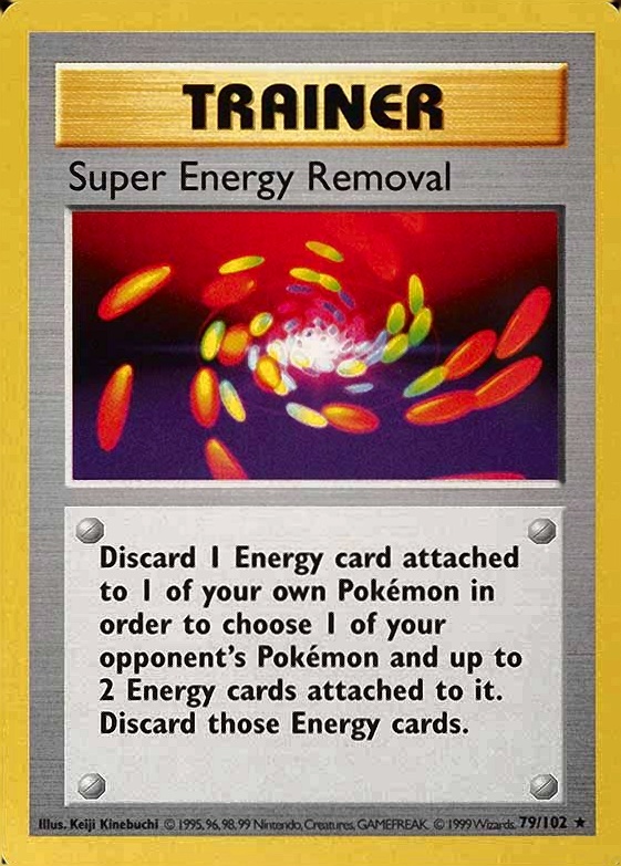 1999 Pokemon Game Super Energy Removal #79 TCG Card