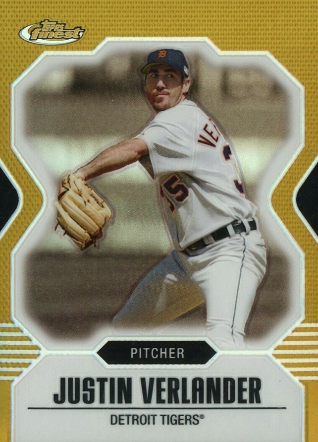 2007 Finest Justin Verlander #75 Baseball Card