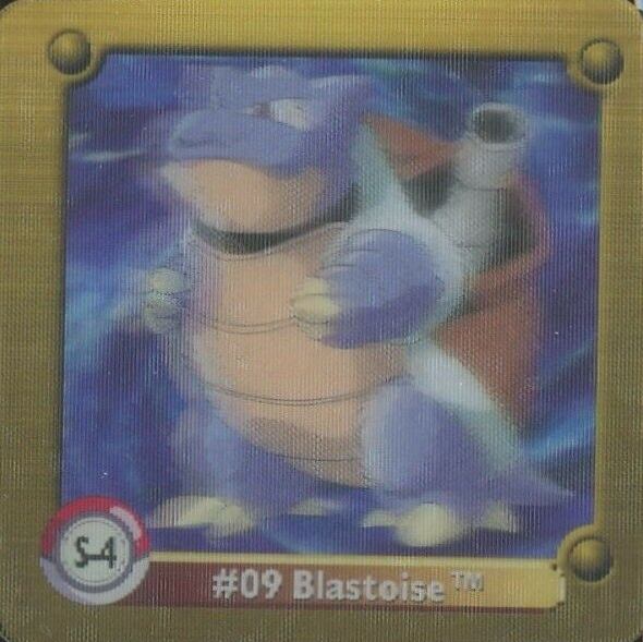 1999 Pokemon Action Flipz Series One 3-D Chase Blastoise #S-4 TCG Card