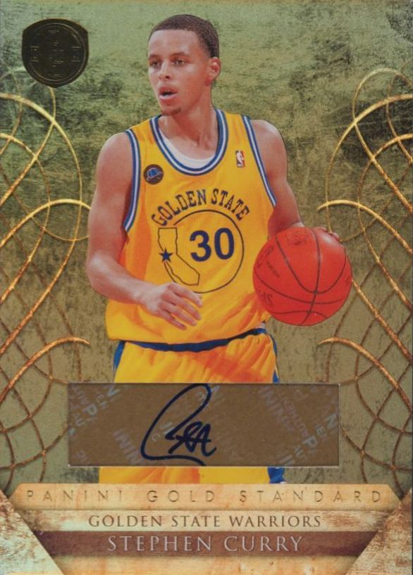 2010 Panini Gold Standard Stephen Curry #35 Basketball Card