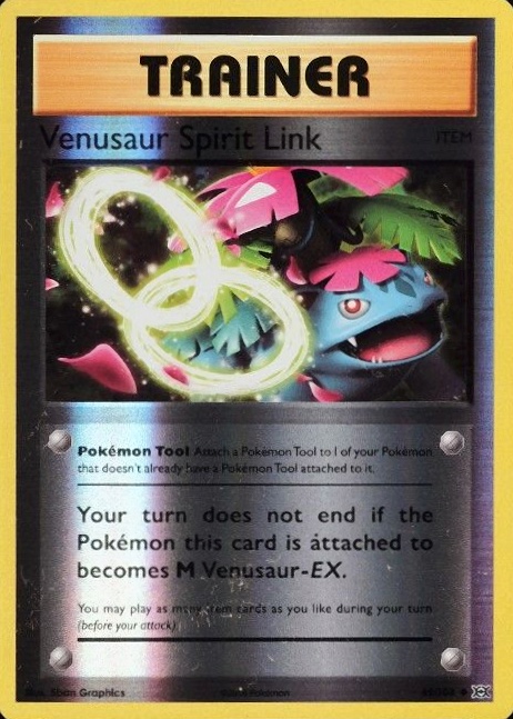2016 Pokemon XY Evolutions Venusaur Spirit Link-Reverse Foil #89 TCG Card