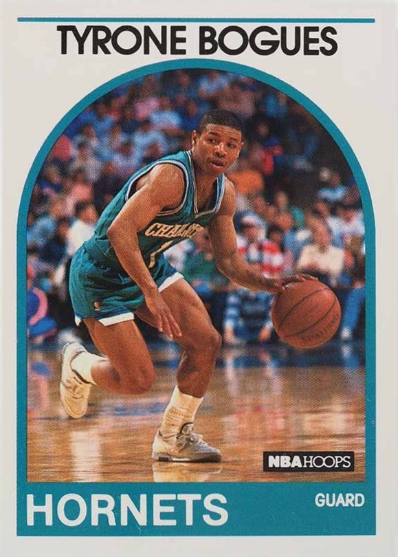 1989 Hoops Tyrone Bogues #218 Basketball Card