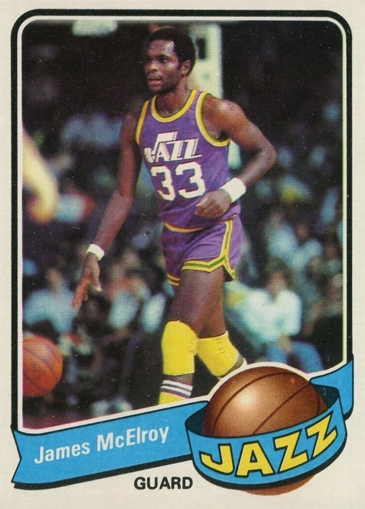 1979 Topps James McElroy #131 Basketball Card