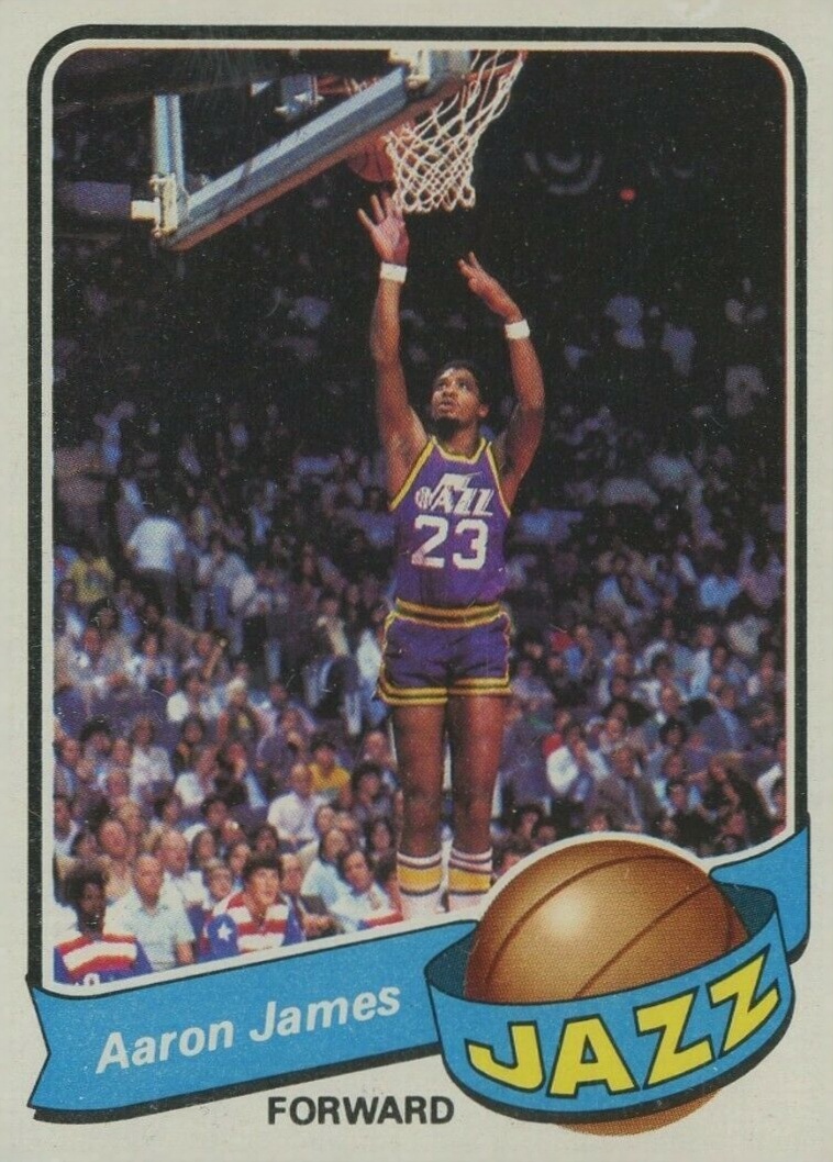 1979 Topps Aaron James #111 Basketball Card