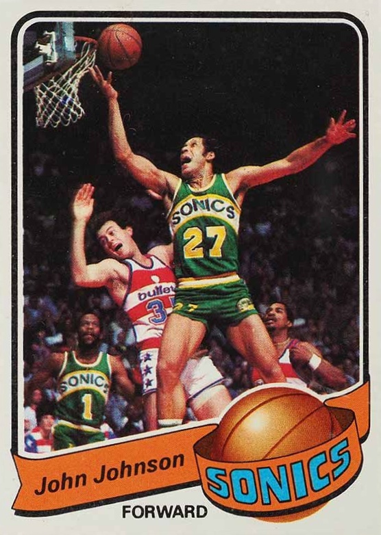 1979 Topps John Johnson #104 Basketball Card