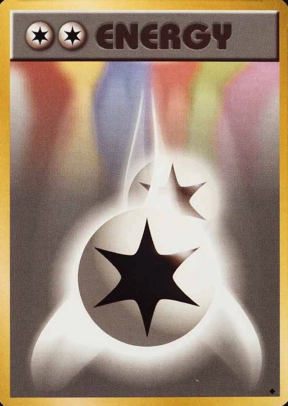 1996 Pokemon Japanese Basic Double Colorless Energy # TCG Card