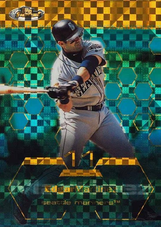 2003 Finest  Edgar Martinez #32 Baseball Card