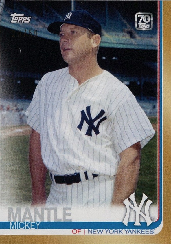 2021 Topps X Mickey Mantle Collection Mickey Mantle #48 Baseball Card