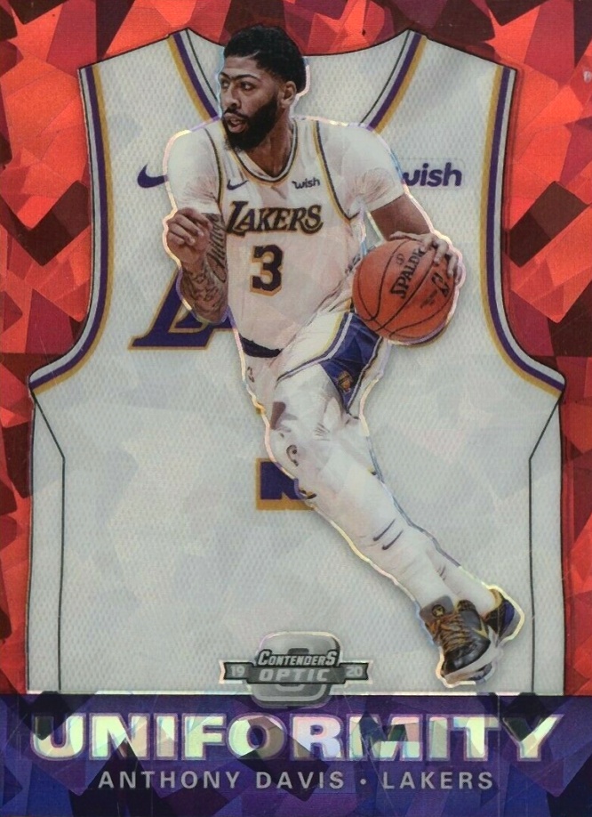 2019 Panini Contenders Optic Uniformity Anthony Davis #31 Basketball Card