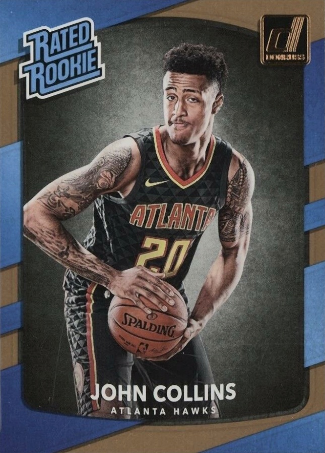 2017 Panini Donruss John Collins #182 Basketball Card