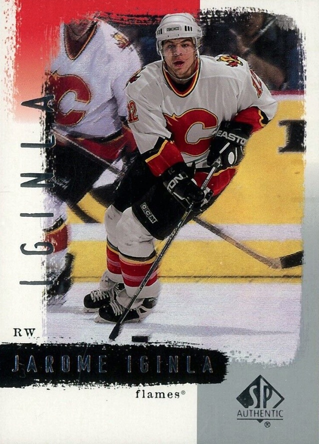 2000 SP Authentic Jarome Iginla #15 Hockey Card