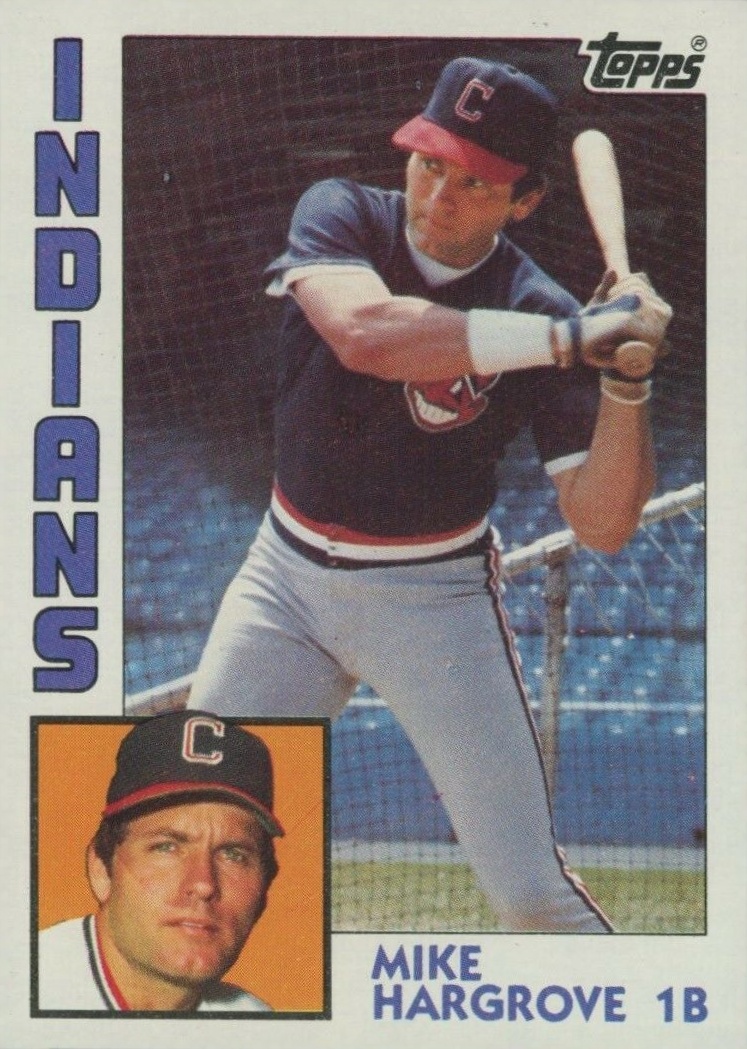 1984 Topps Mike Hargrove #764 Baseball Card