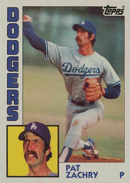 1984 Topps Pat Zachry #747 Baseball Card