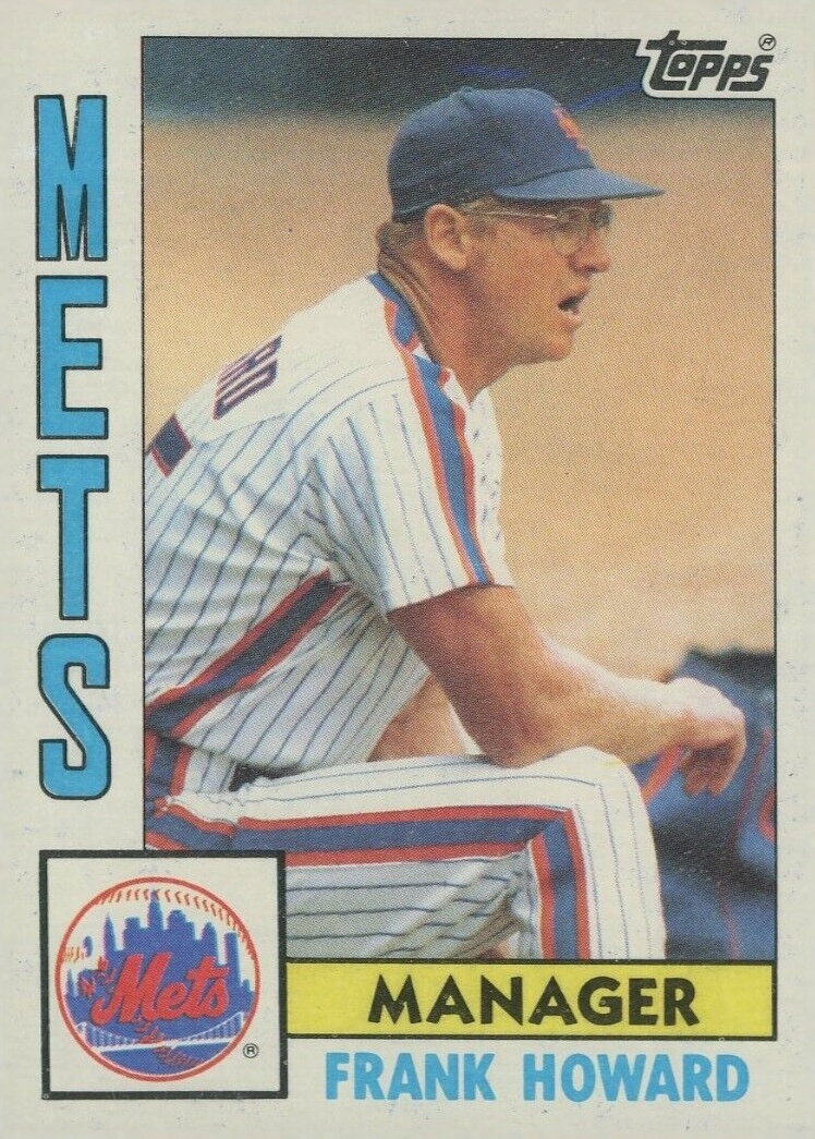 1984 Topps Frank Howard #621 Baseball Card