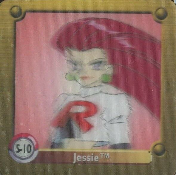1999 Pokemon Action Flipz Series One 3-D Chase Jessie #S10 TCG Card
