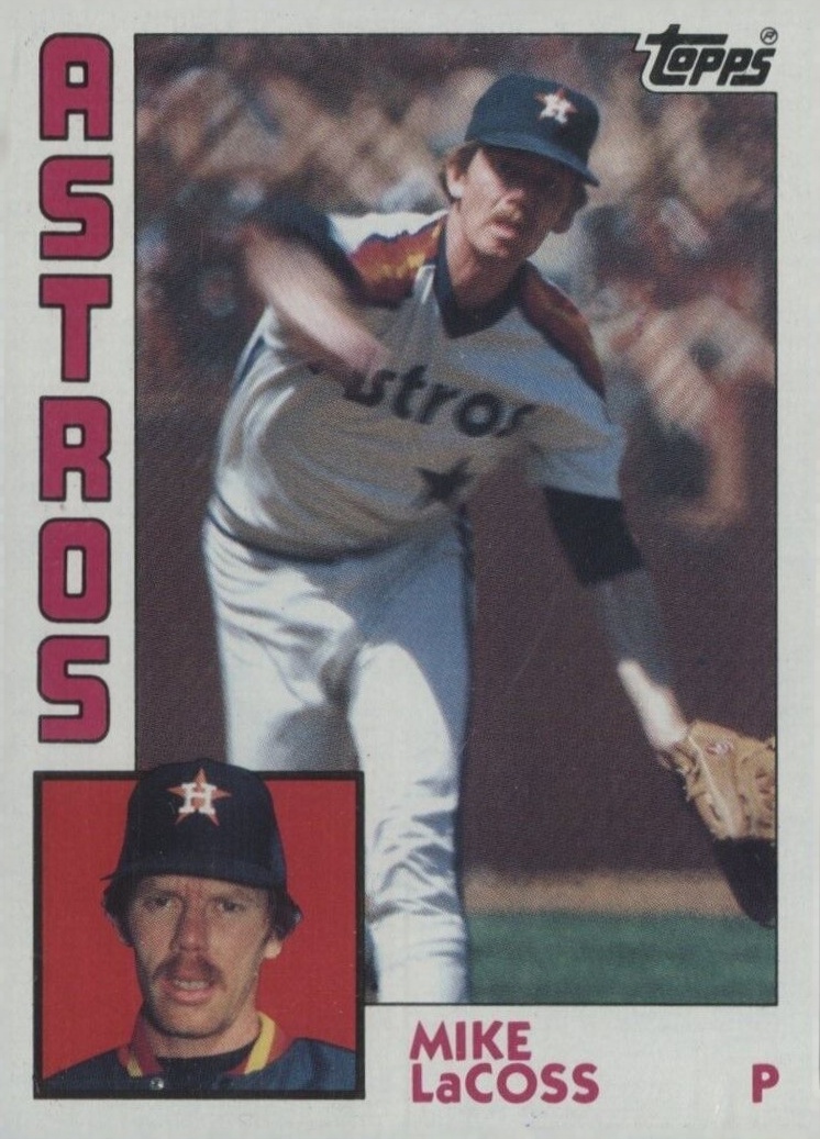 1984 Topps Mike LaCoss #507 Baseball Card