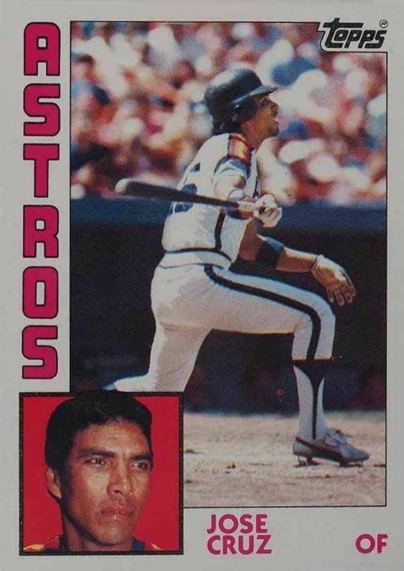 1984 Topps Jose Cruz #422 Baseball Card