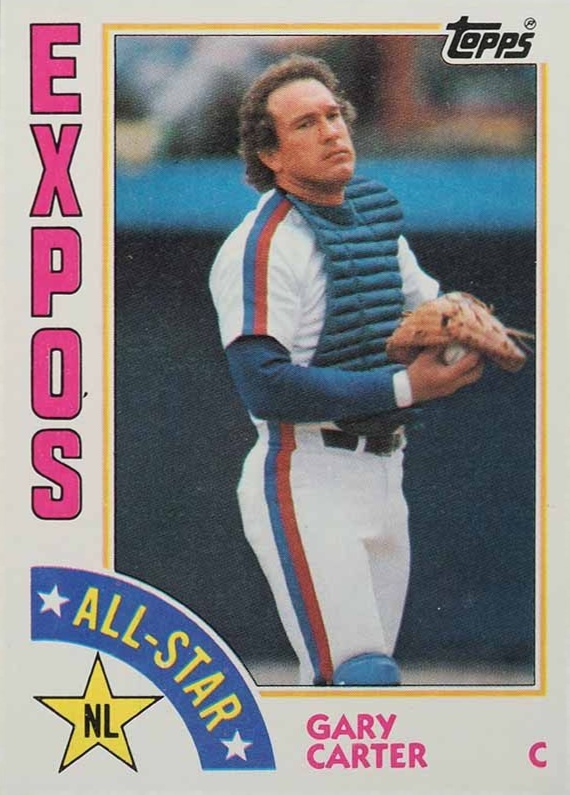 1984 Topps Gary Carter (All-Star) #393 Baseball Card