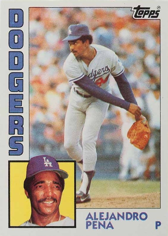 1984 Topps Alejandro Pena #324 Baseball Card