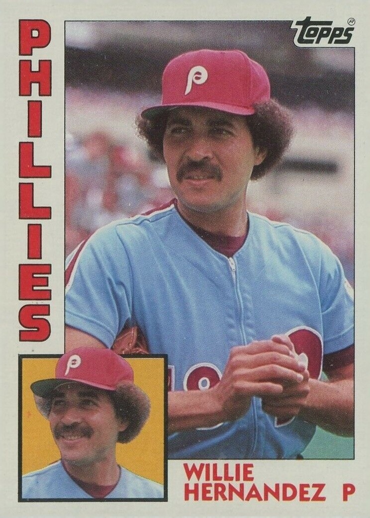 1984 Topps Willie Hernandez #199 Baseball Card