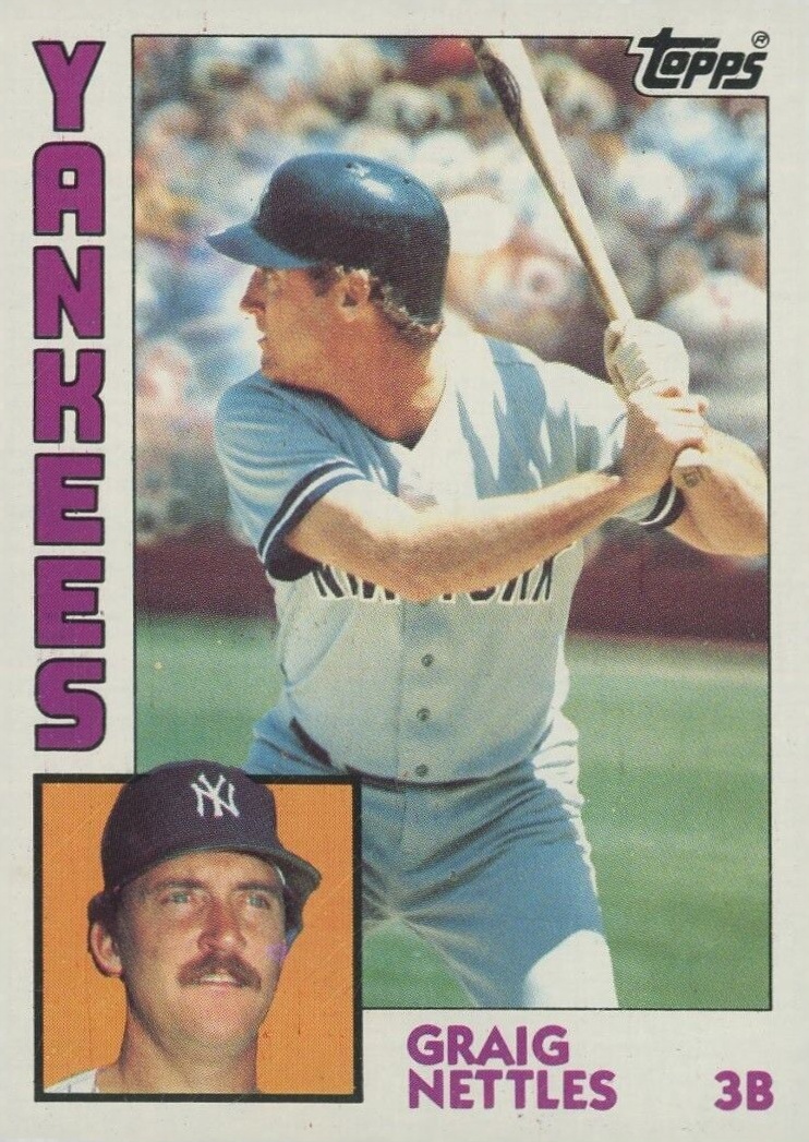 1984 Topps Graig Nettles #175 Baseball Card