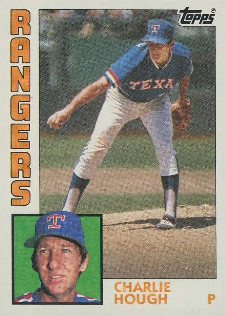 1984 Topps Charlie Hough #118 Baseball Card