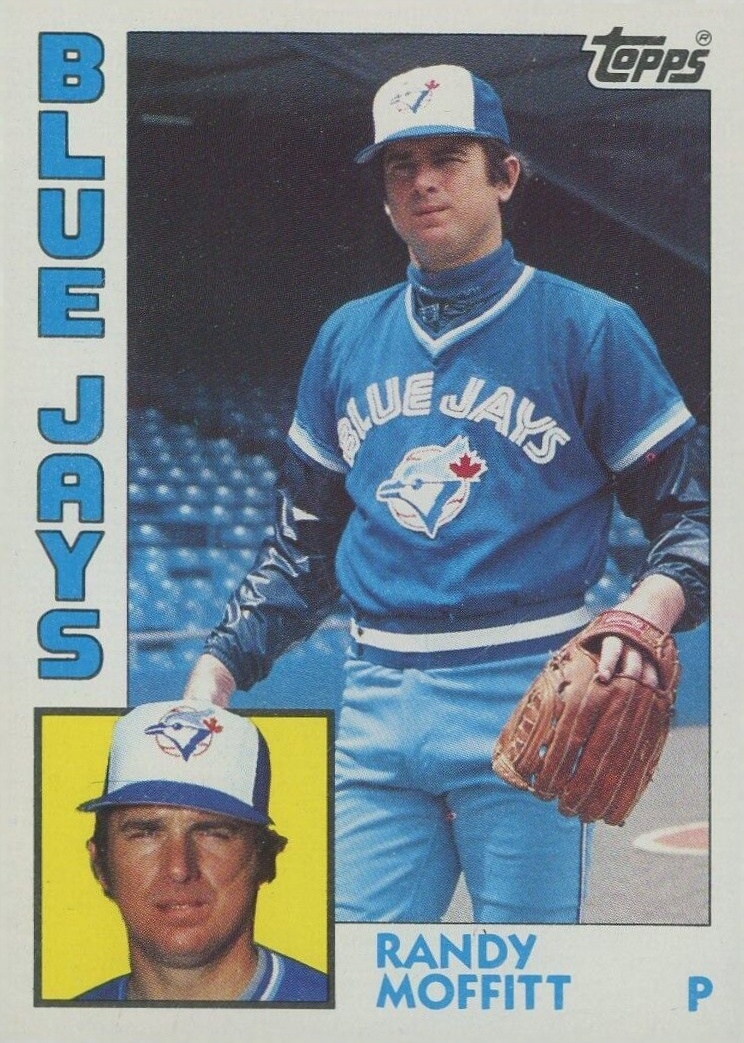 1984 Topps Randy Moffitt #108 Baseball Card