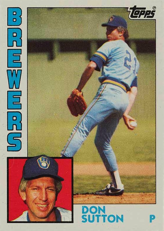 1984 Topps Don Sutton #35 Baseball Card