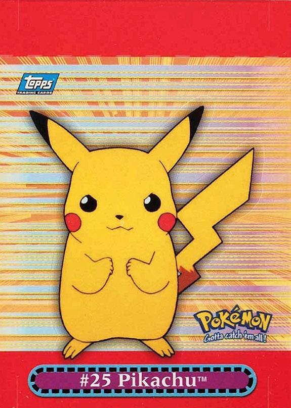 2000 Topps Pokemon TV Animation Series 3 Pop-Up Pikachu #2 TCG Card