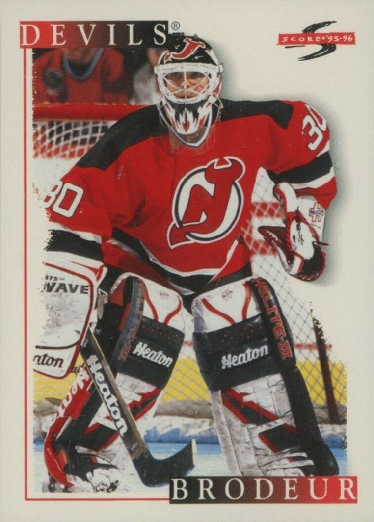 1995 Score Martin Brodeur #25 Hockey Card