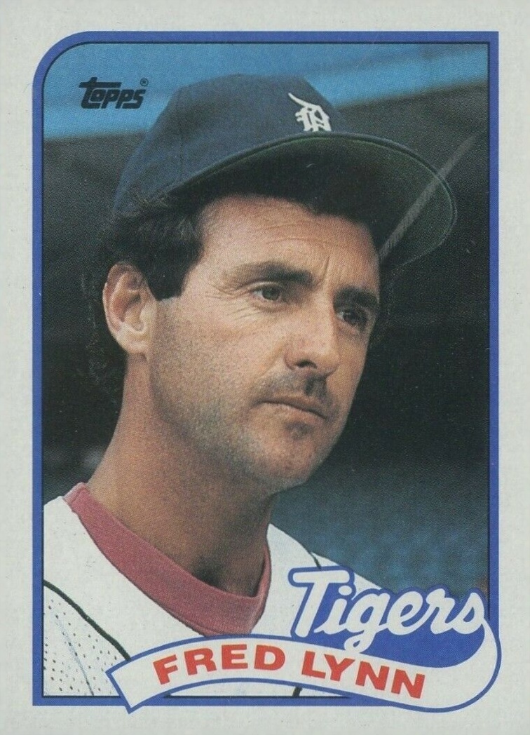 1989 Topps Fred Lynn #416 Baseball Card