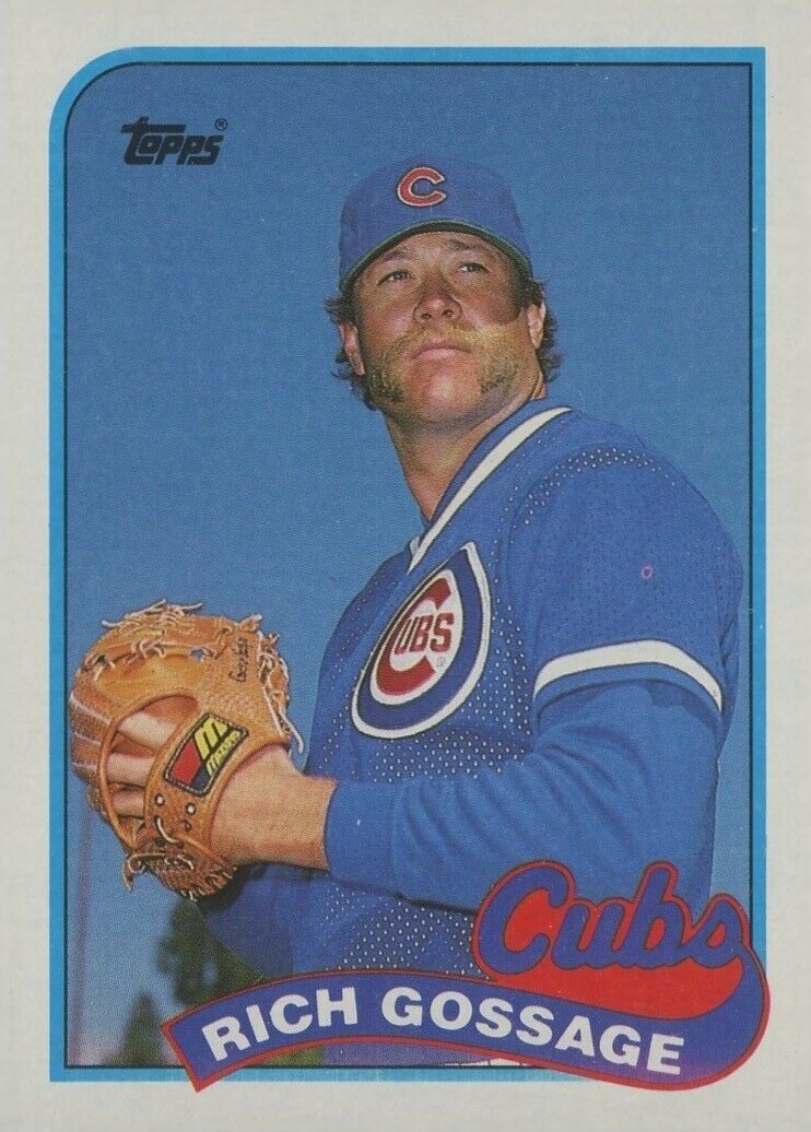 1989 Topps Rich Gossage #415 Baseball Card