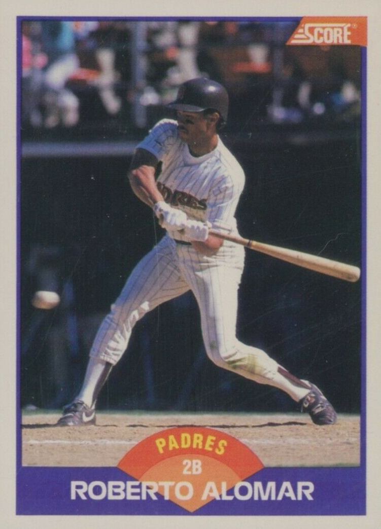 1989 Score Roberto Alomar #232 Baseball Card