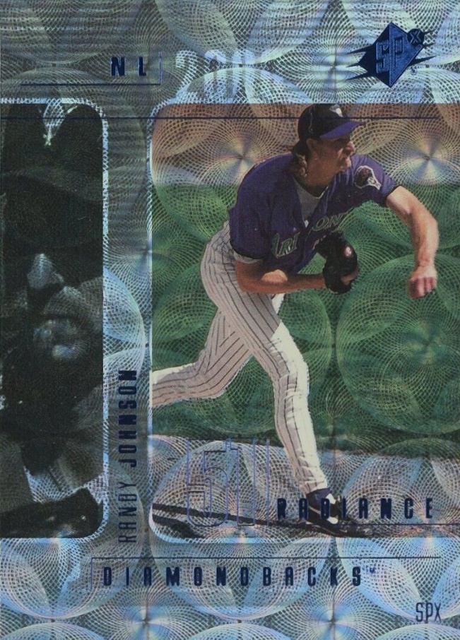 2000 SPx Randy Johnson #27 Baseball Card
