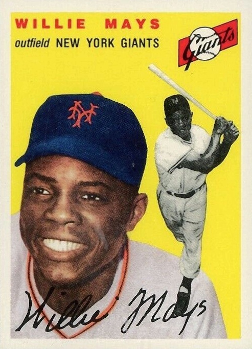 1994 Topps Archives '54 Reprint Willie Mays #90 Baseball Card