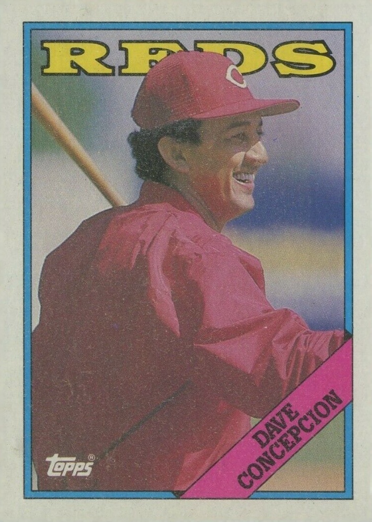 1988 Topps Dave Concepcion #422 Baseball Card