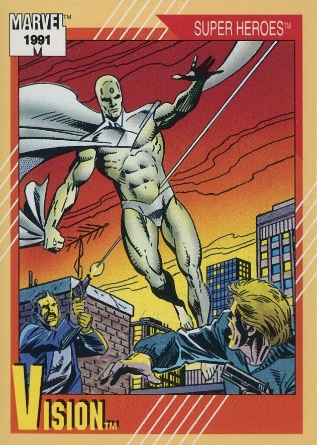 1991 Marvel Universe Vision #19 Non-Sports Card