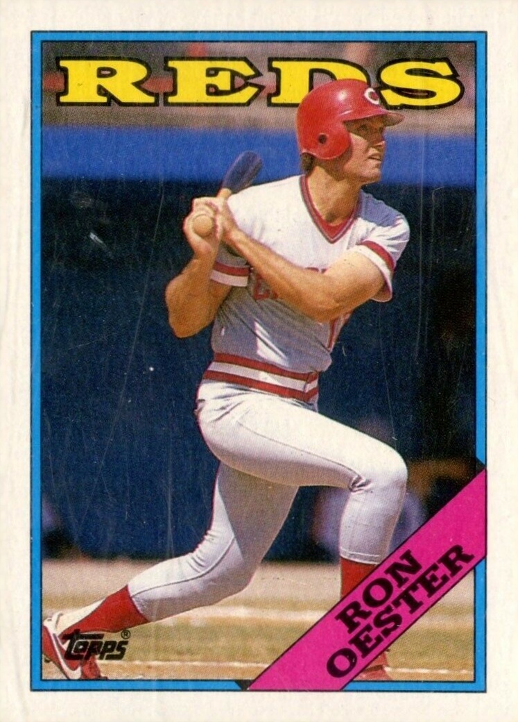 1988 Topps Ron Oester #17 Baseball Card