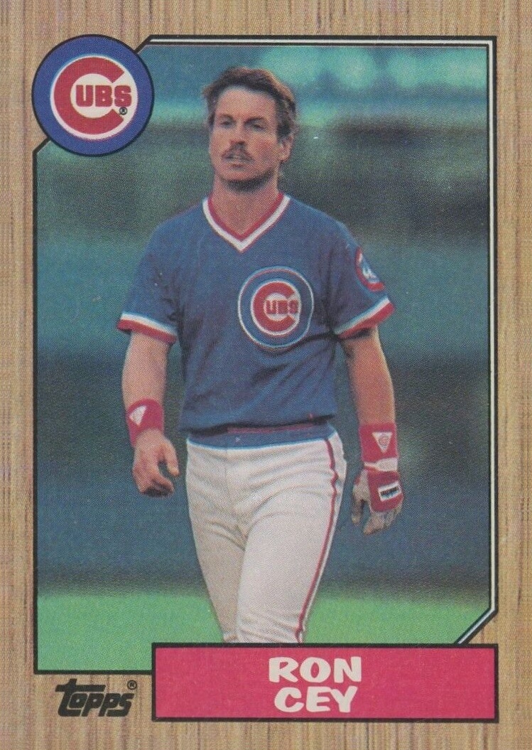 1987 Topps Ron Cey #767 Baseball Card