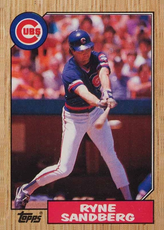 1987 Topps Ryne Sandberg #680 Baseball Card