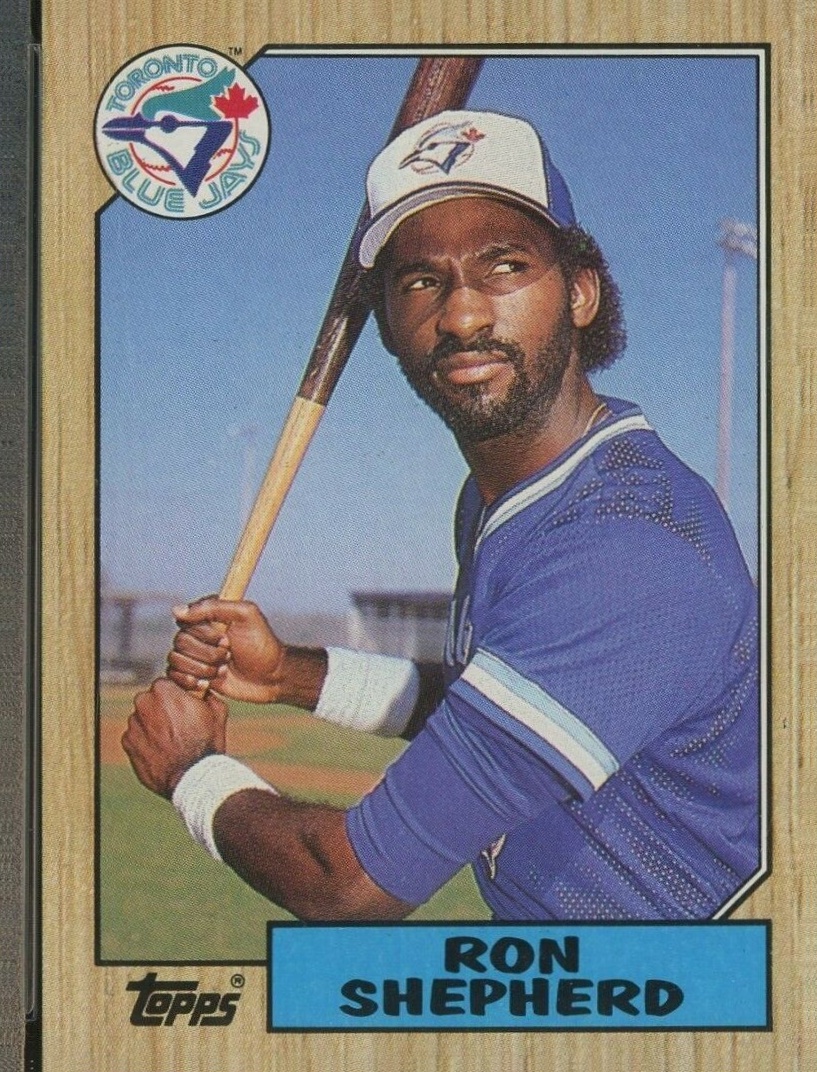 1987 Topps Ron Shepherd #643 Baseball Card